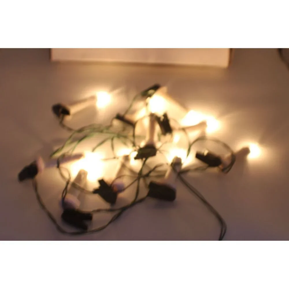 Silvestri Candle Lights Decorative Christmas 10 Count Clip On Indoor Use Vintage
